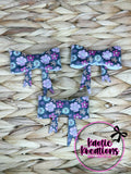 *SHOP EXCLUSIVE* D30 BEADABLE JUMBO SILICONE BOW PINK PETALS (1ct)