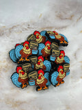 MORNING Y'ALL ROOSTER SILICONE FOCAL D179 (1ct)