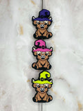WITCHY HIGHLAND COW SILICONE FOCAL (1ct)