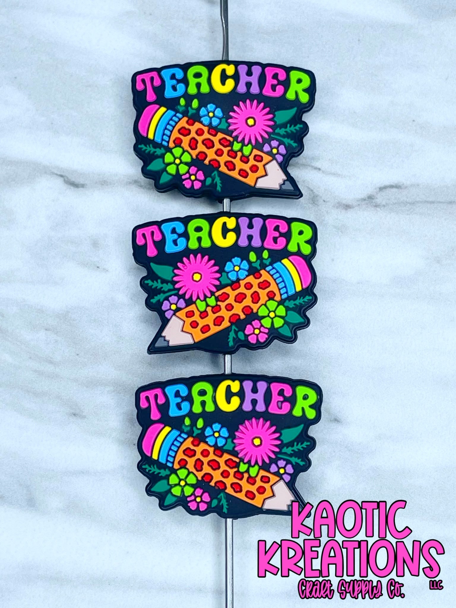 TEACHER FLORAL PENCIL SILICONE FOCAL D275 (1ct)