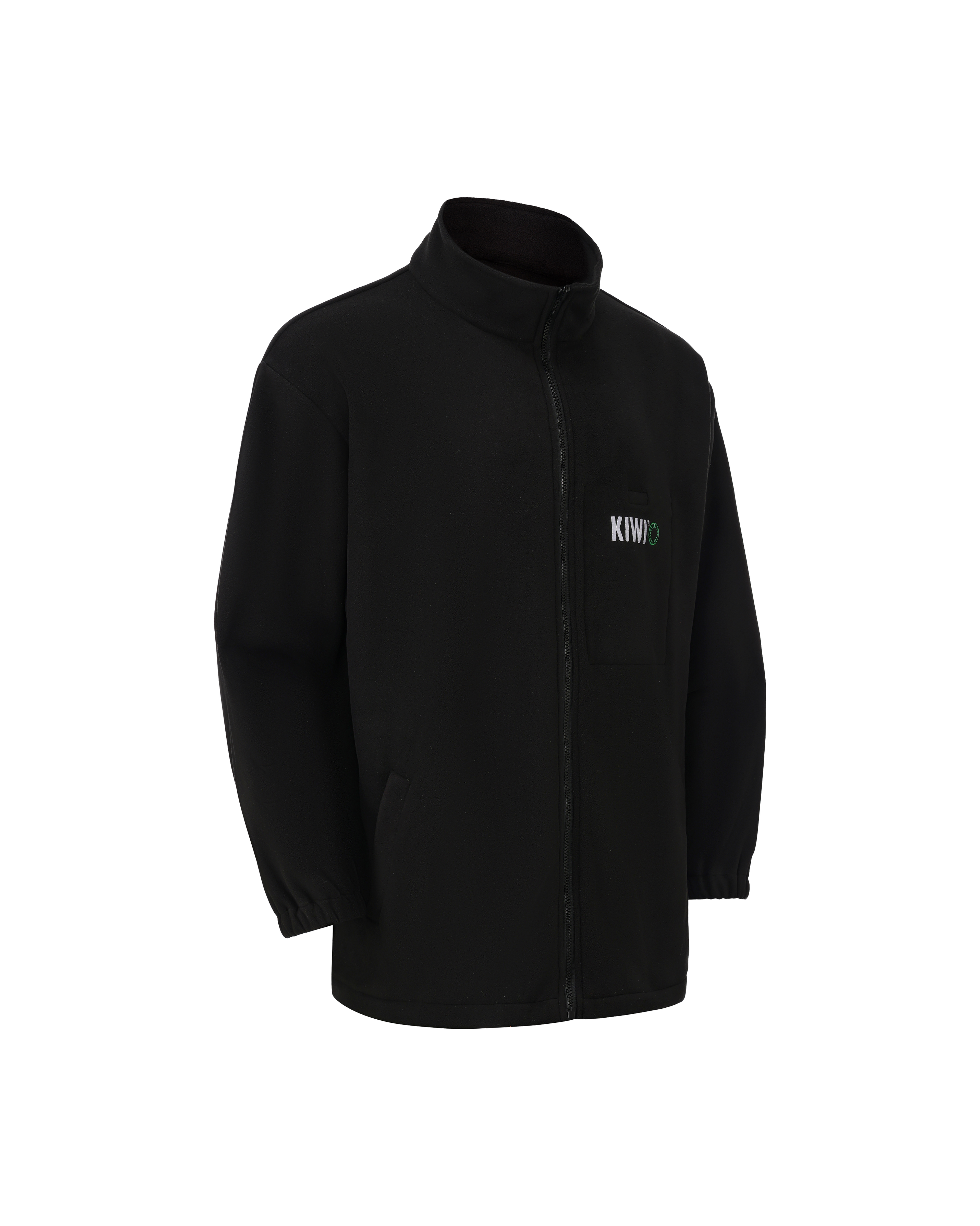 Kiwi High Visibility 3-in-1 Hooded & Fleece Lined ANSI/ISEA 107-2020 Reflector Contrast Trimmed Water Resistant Black Safety Jacket [R71600]