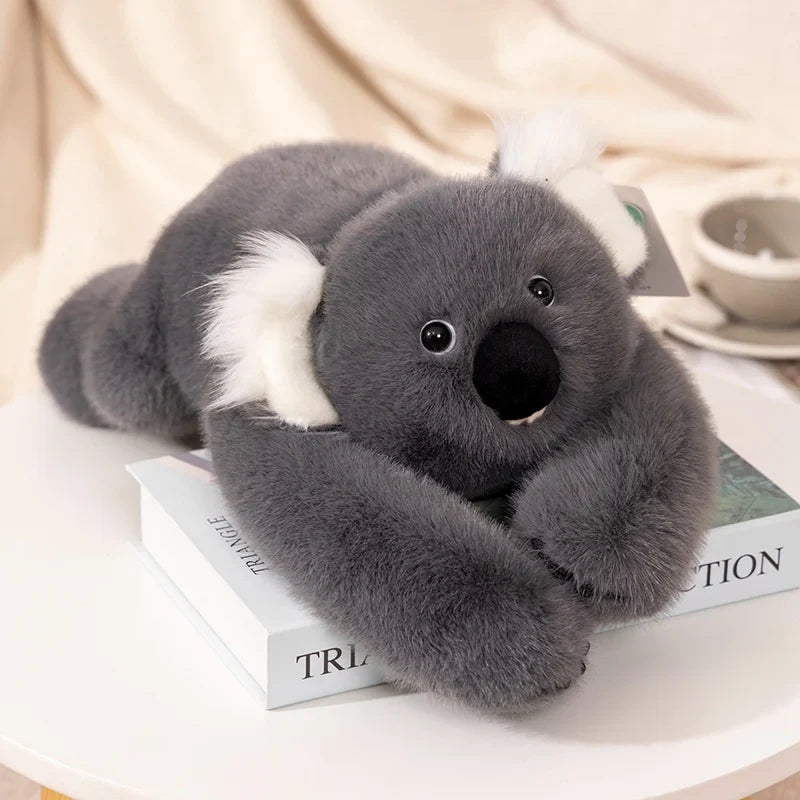 Kawaii Forest Animal Plush Doll – Soft Long-Arm Raccoon & Panda