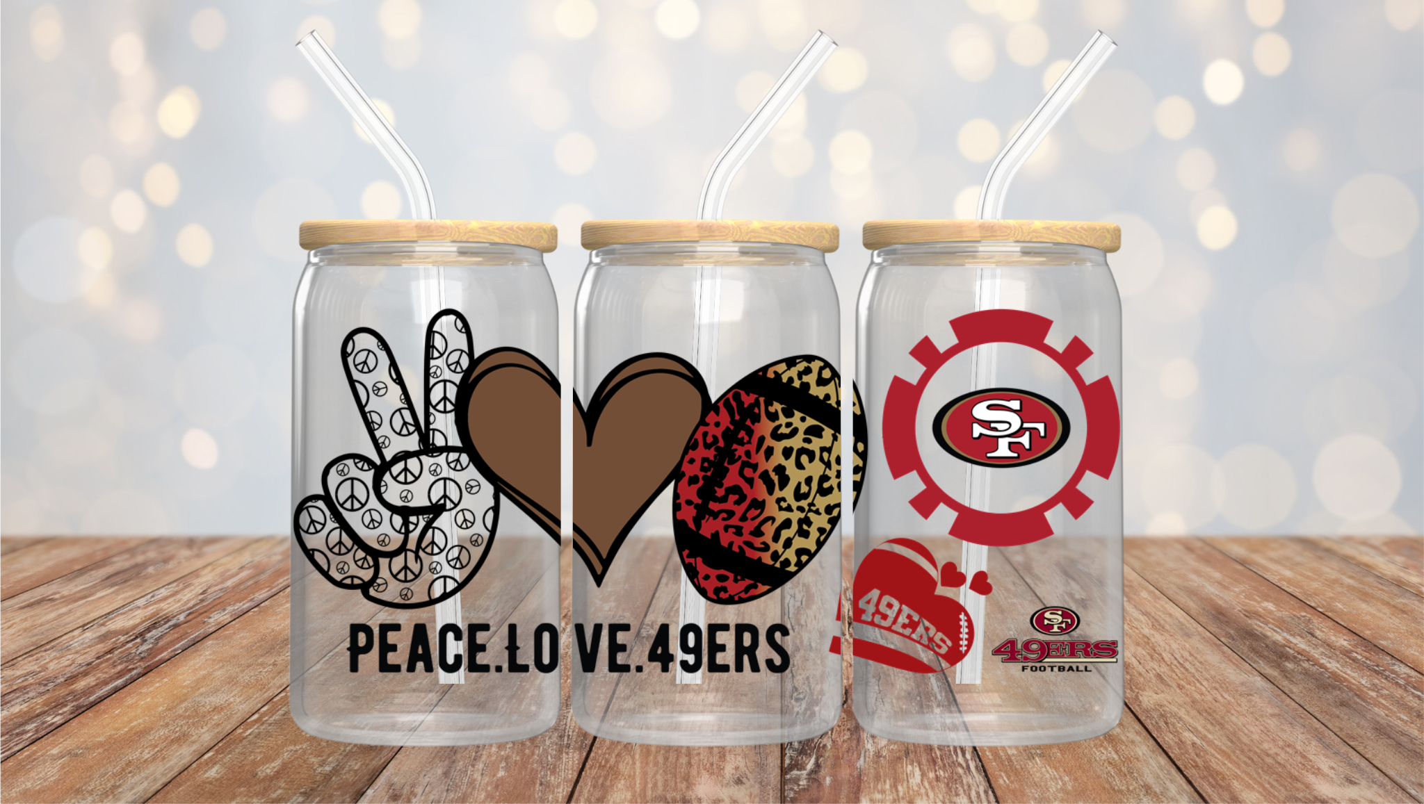 UV DTF 16OZ LIBBY WRAP 49ERS S-048 (1ct)