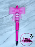 PRE-MADE BEADED PEN - JUMBO BOW BP8 (1ct)